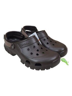 Crocs Offroad Sport Clog Brown Mens 11 Womens 9 Adjustable Strap